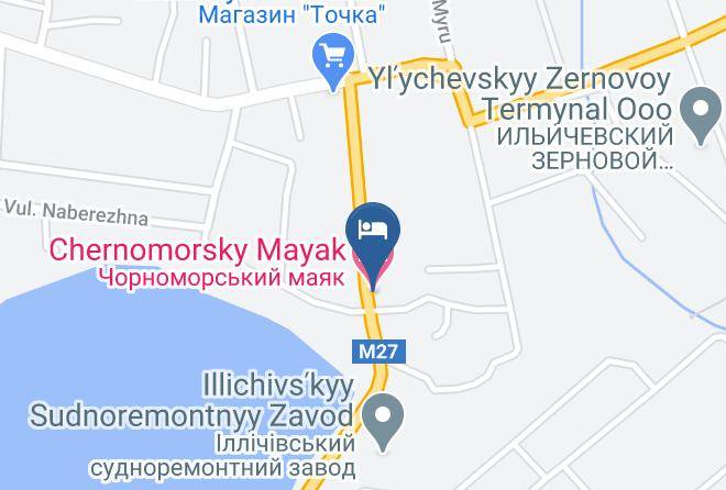 Chernomorsky Mayak Map