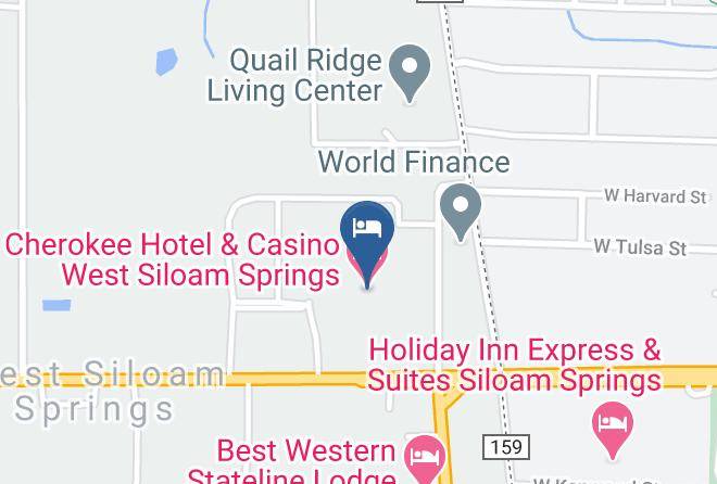 Delaware - Cherokee Hotel & Casino West Siloam Springs Maps