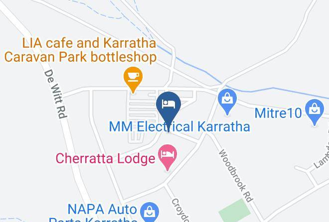Karratha - Velocity Motel And Bistro Twa Maps