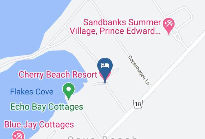 Prince Edward - Cherry Beach Resort Maps