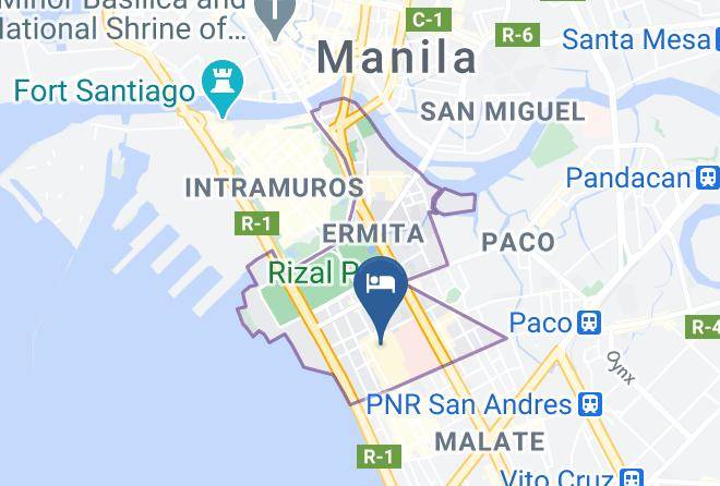 Metro Manila - Cherry Blossoms Hotel Maps