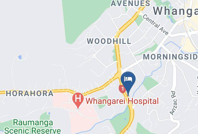 Whangarei - Cherry Court Motor Lodge Maps
