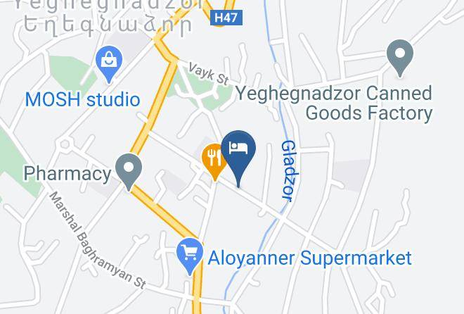 Yeghegnadzor - Cherry Garden Boutique Hotel Maps