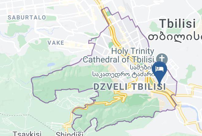 Tbilisi - Cherry Garden Hotel Maps