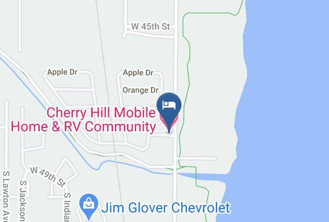 Tulsa - Cherry Hill Mobile Home & Rv Community Maps