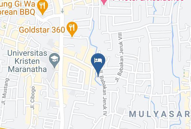 Bandung - The Cherry Homes Hotel & Residence Maps