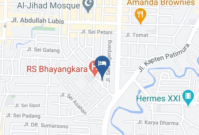 Kota Medan - Cherry Pink Hotel Maps