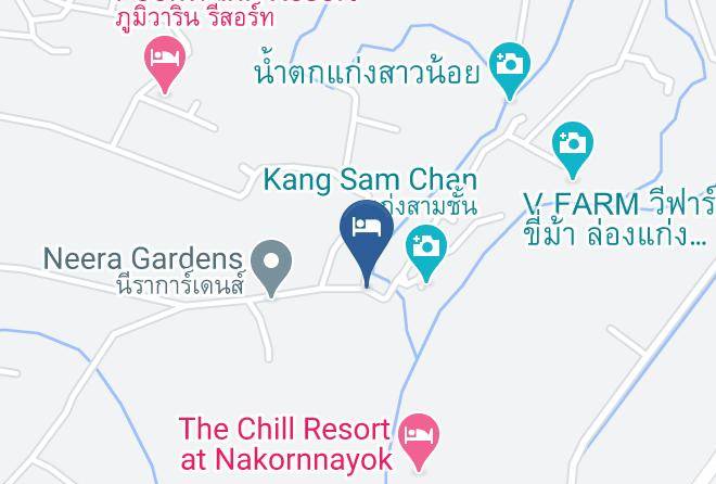 Amphoe Mueang Nakhon Nayok - Cherry Resort Maps