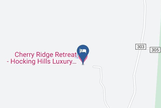 Hocking - Cherry Ridge Retreat Hocking Hills Luxury Cabins Maps