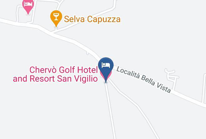 Chervo Golf Hotel And Resort San Vigilio Map