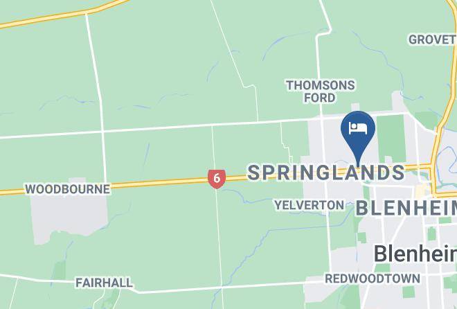 Blenheim - Cherylea Motel Maps