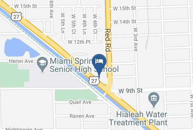 Chesapeake Motel Miami Map