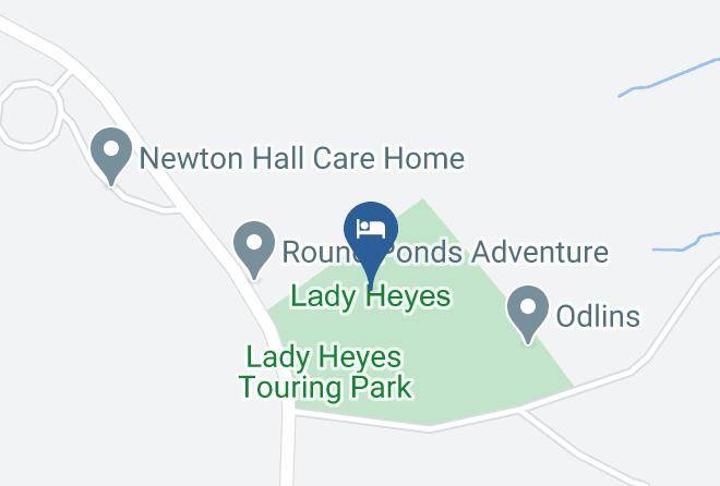 Cheshire - Cheshire Glamping At Lady Heyes Maps