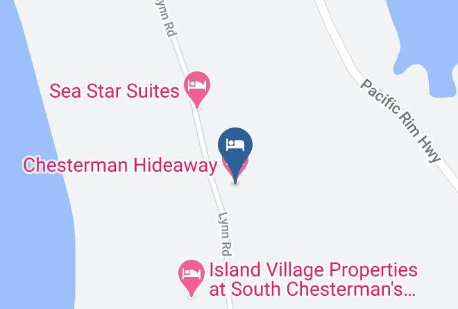 Alberni Clayoquot - Chesterman Hideaway Maps