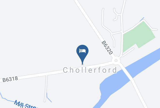 Northumberland - Chesters Bridge Bed And Breakfast Maps