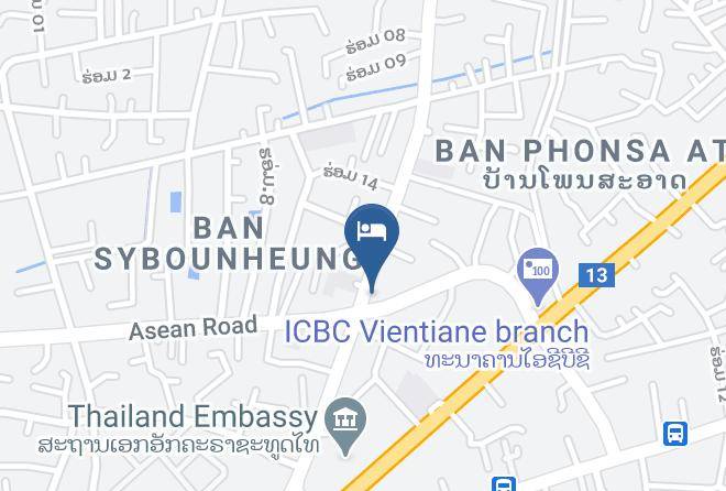 Vientiane - Cheuang 2 Hotel Maps