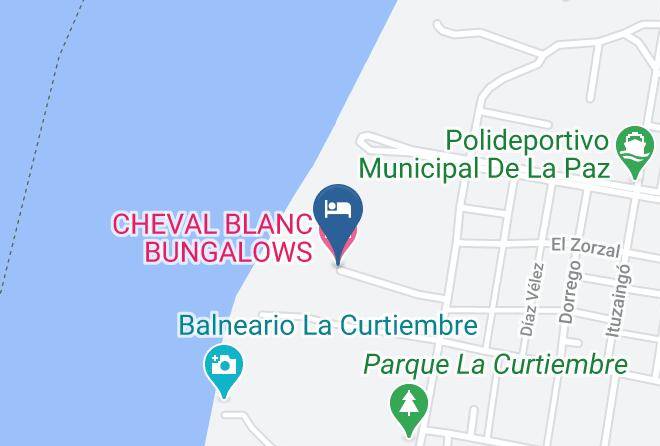 La Paz - Cheval Blanc Bungalows Maps