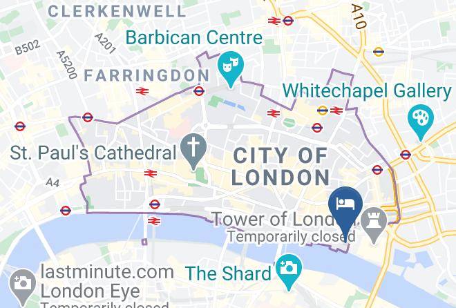 London - Cheval Three Quays Maps