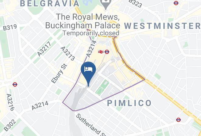 London - Cheviot Hotel Maps
