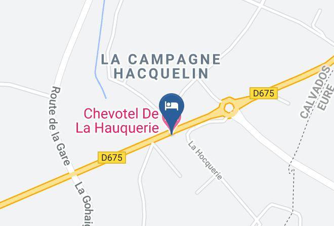 Calvados - Chevotel De La Hauquerie Maps
