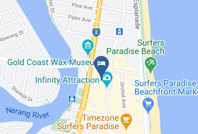 Gold Coast - Chevron Renaissance By Holiday Holiday Maps