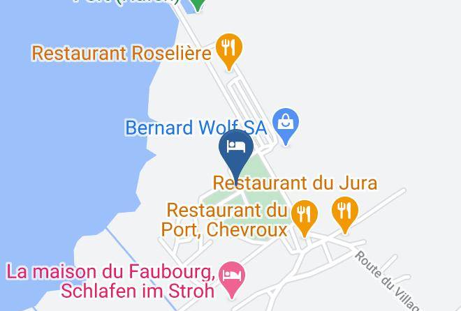 Broye Vully District - Chevroux Maps