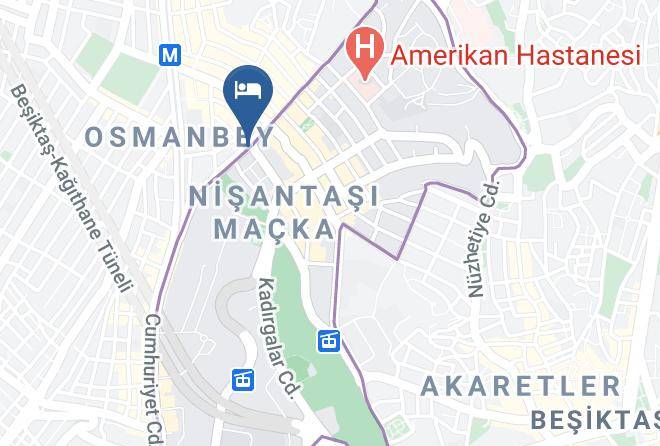 Sisli - Cheya Deluxe Residence Nisantasi Maps