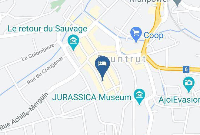 Porrentruy - Chez Alain Prevu Maps