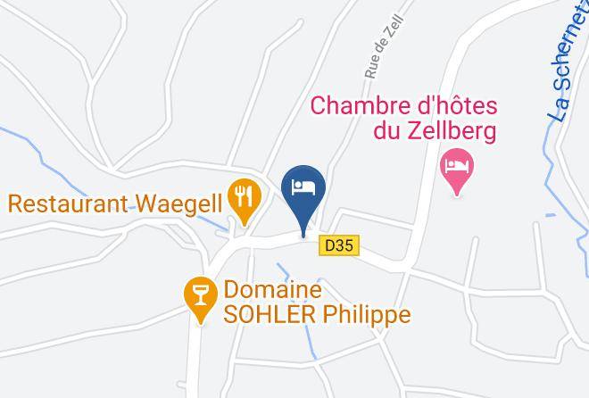 Bas Rhin - Chez Anne Et Rene Waegell Maps