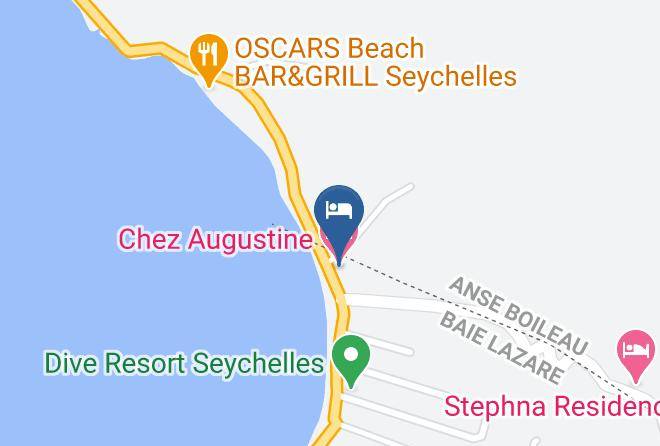 Chez Augustine Map