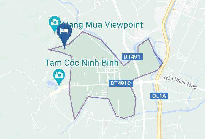 Hoa Lu District - Chez Beo Homestay Maps