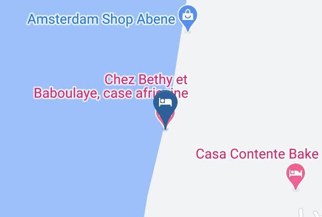 Bignona - Chez Bethy Et Baboulaye Case Africaine Maps