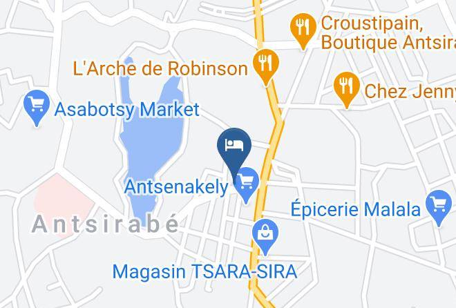 Antsirabe I - Chez Billy Maps