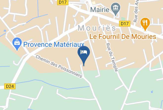 Bouches Du Rhone - Chez Brunette Maps