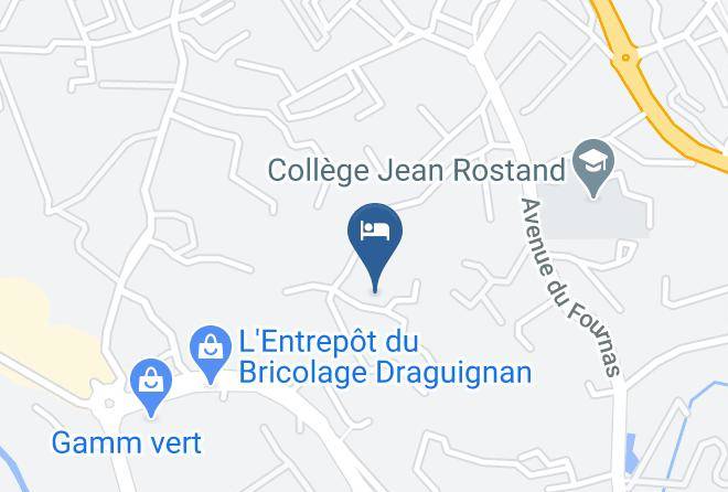 Var - Chez Cathie Maps