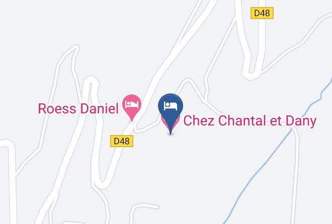 Haut Rhin - Chez Chantal Et Dany Maps