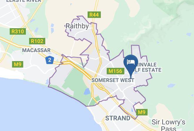 City Of Cape Town - Chez Cloetenberg Maps