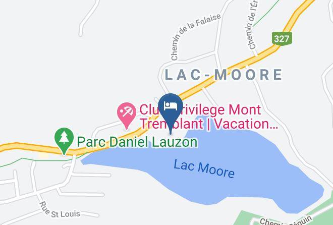 Les Laurentides Regional County Municipality - Chez David Chateau Morritt Maps