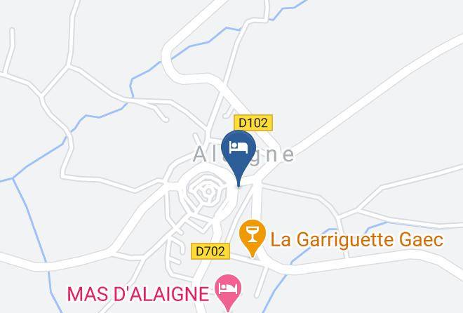 Aude - Chez Dyna B&b Et Gites Maps