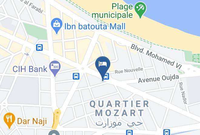 Tangiers - Chez Francis Maps