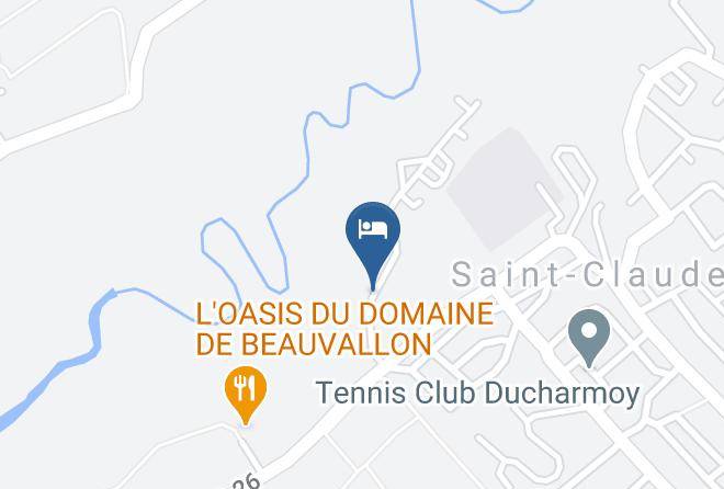 Saint Claude - Chez Fred Maps
