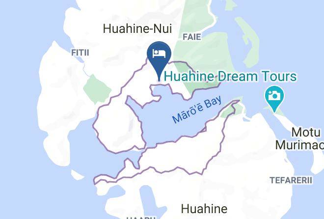 Huahine - Chez Here Ata Maps