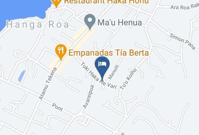 Easter Island - Chez Heva Maps