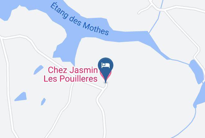 Deux Sevres - Chez Jasmin Les Pouilleres Maps