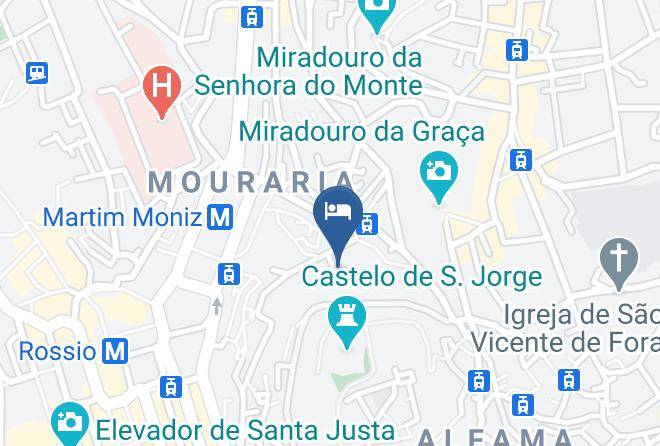 Lisbon - Chez' L Lisboa Maps