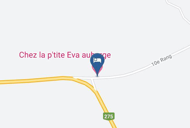 Les Etchemins Regional County Municipality - Chez La Ptite Eva Auberge Maps