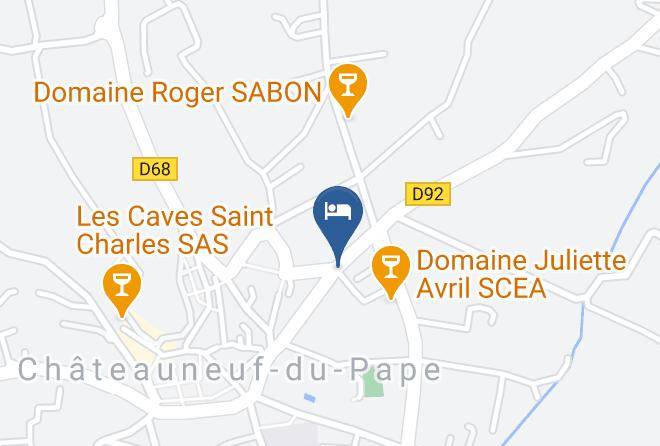Vaucluse - Chez La Sommeliere Wine B&b Maps