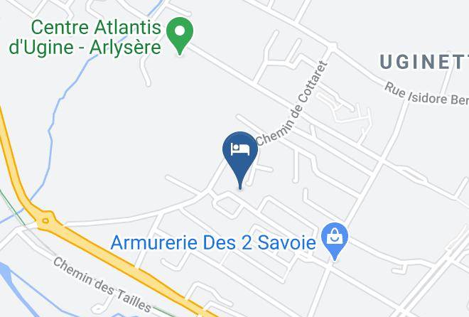 Savoie - Chez Laurette Et Louis Maps