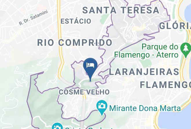 Rio De Janeiro Santa Teresa - Chez Leni Maps