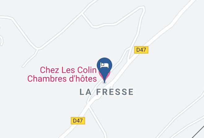 Doubs - Chez Les Colin Chambres D'hotes Maps